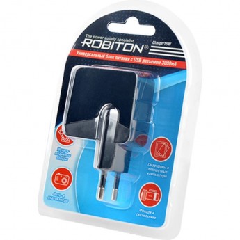 Адаптер/блок питания ROBITON Charger15W Адаптер/блок питания ROBITON Charger15W