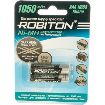 Аккумулятор ROBITON RTU1050MHAAA-2 Аккумулятор ROBITON RTU1050MHAAA-2