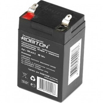 Аккумулятор ROBITON VRLA4-3 4В 3Ач Аккумулятор ROBITON VRLA4-3 4В 3Ач