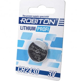 Элемент питания ROBITON R-CR2430-BL1 Элемент питания ROBITON R-CR2430-BL1