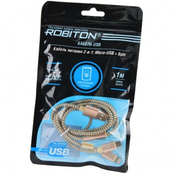 Кабель USB ROBITON P10 Multicord Кабель USB ROBITON P10 Multicord